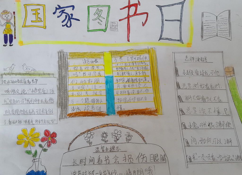 国家图书馆日手抄报大全，让书香溢满人心
