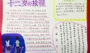 十二岁的旅程手抄报