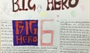 BIG HERO手抄报