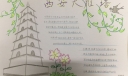西安大雁塔手抄报