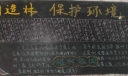 2022植树节黑板报设计图