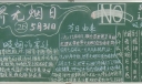 2022世界无烟日黑板报图片