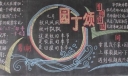 歌颂教师的板报：园丁颂