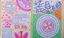 蓝色飞扬数学手抄报