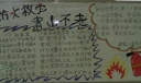 防火救灾黑板报图片