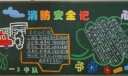 消防安全教育黑板报