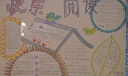 简单漂亮的快乐阅读手抄报
