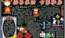 中学校园迎接春节黑板报设计：恭喜发财 合家欢乐