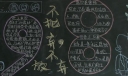 备战高考不抛弃不放弃黑板报