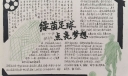 绿茵足球点亮梦想手抄报