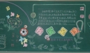 国际文化足球节黑板报：我爱足球