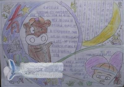 人与动物手抄报版面设计图 人与动物手抄报版面设计图