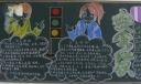 安全知识黑板报版面设计图