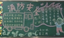 二年级消防安全黑板报