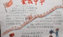 爱我中华手抄报