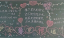 学会尊重传递感动黑板报