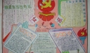 红色之旅手抄报设计