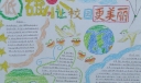 低碳让校园更美丽手抄报