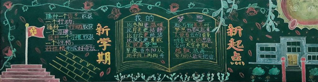 2022开学啦黑板报,新学期信息网新起点新征程 2022开学啦黑板报,新学期信息网新起点新征程
