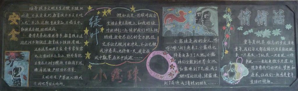 2022新学期开学啦黑板报