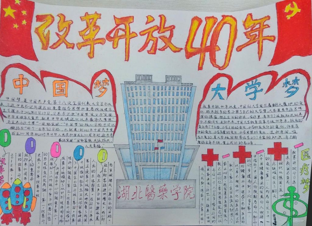 改革开放40周年手抄报 改革开放40周年手抄报