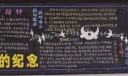 抗日战争黑板报-为了胜利的纪念