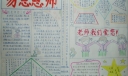 勿忘恩师手抄报设计图