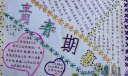 青春期教育手抄报版面设计图