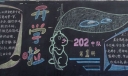 新学期歌颂辛勤的园丁黑板报