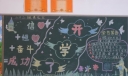 开学了黑板报
