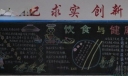 校园饮食与健康主题板报