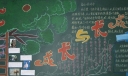 成长与长成黑板报版面设计图