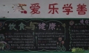 饮食与健康板报设计图