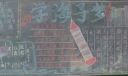 学海寻梦黑板报设计样式图