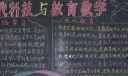 现代科技与教育教学黑板报