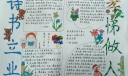 诗书立业孝悌做人手抄报