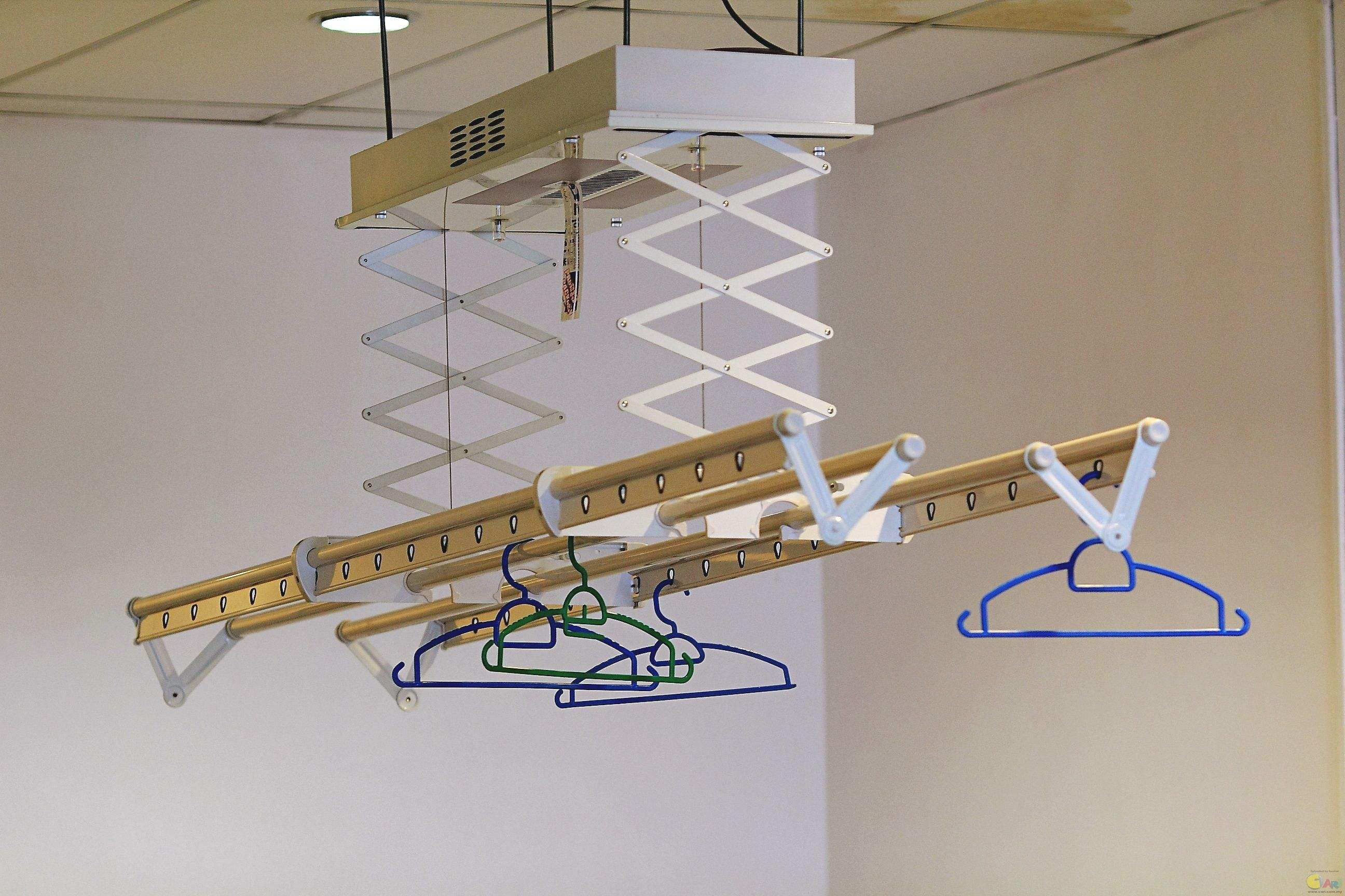 晾衣架安装 如何在安装晾衣架时不显示钢丝绳