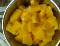 糖水怎么做 家常木瓜桃胶皂角米糖水简单做法4