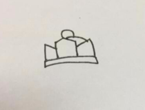 唐僧怎么画 好看的唐僧的简笔画1