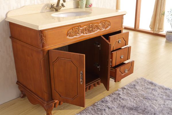 浴室柜安装 你的卫生间有浴室柜吗?浴室柜安装有技巧