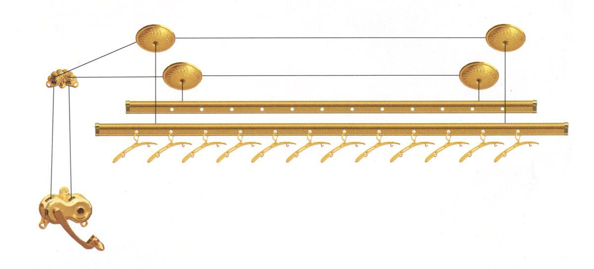 升降晾衣架安装 升降晾衣架安装步骤 维修及保养方法