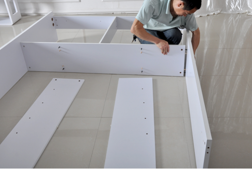 板式床安装 板式高箱床身安装详细图解