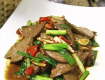 正宗炒猪肝 9步做好美味炒猪肝9