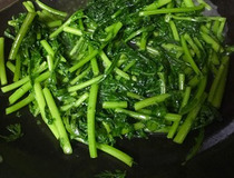 蒜香蒿子秆正宗做法 蒜蓉蒿子秆家常做法2