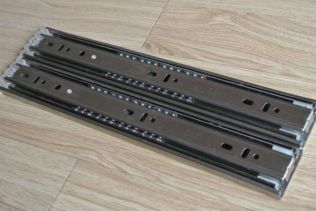 路轨安装 抽屉三节路轨安装步骤