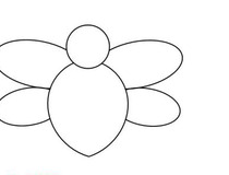 小蜜蜂怎么画 简单画小蜜蜂教程3