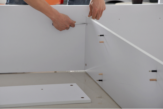 板式床安装 板式高箱床身安装详细图解