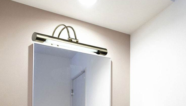 卫浴镜前灯安装 3步完成卫浴镜前灯安装