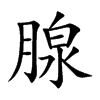 腺