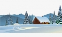 冬天的雪景600字